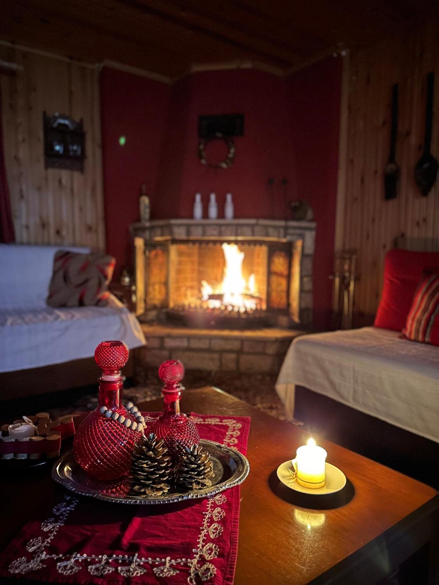 Traditional Wooden Apartment Koutsodimos Экстерьер фото